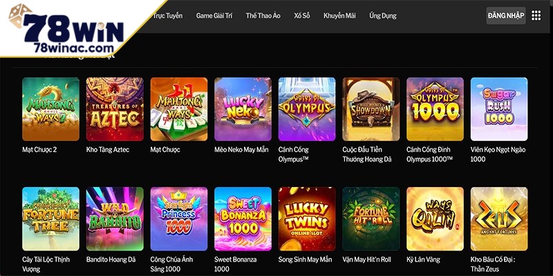 Một số tựa game hấp dẫn dành cho bạn