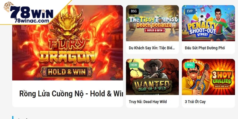 Một số game nổi bật cho bạn