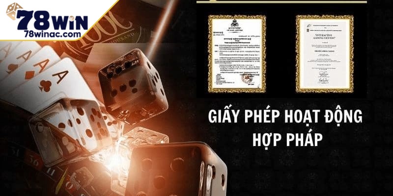 Thương hiệu được các tổ chức danh tiếng cấp phép hoạt động